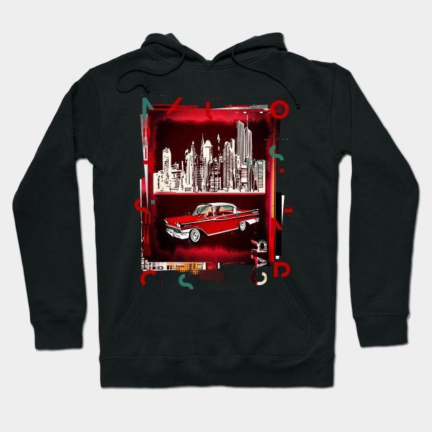 Poster Antique Car Hoodie by remixer2020